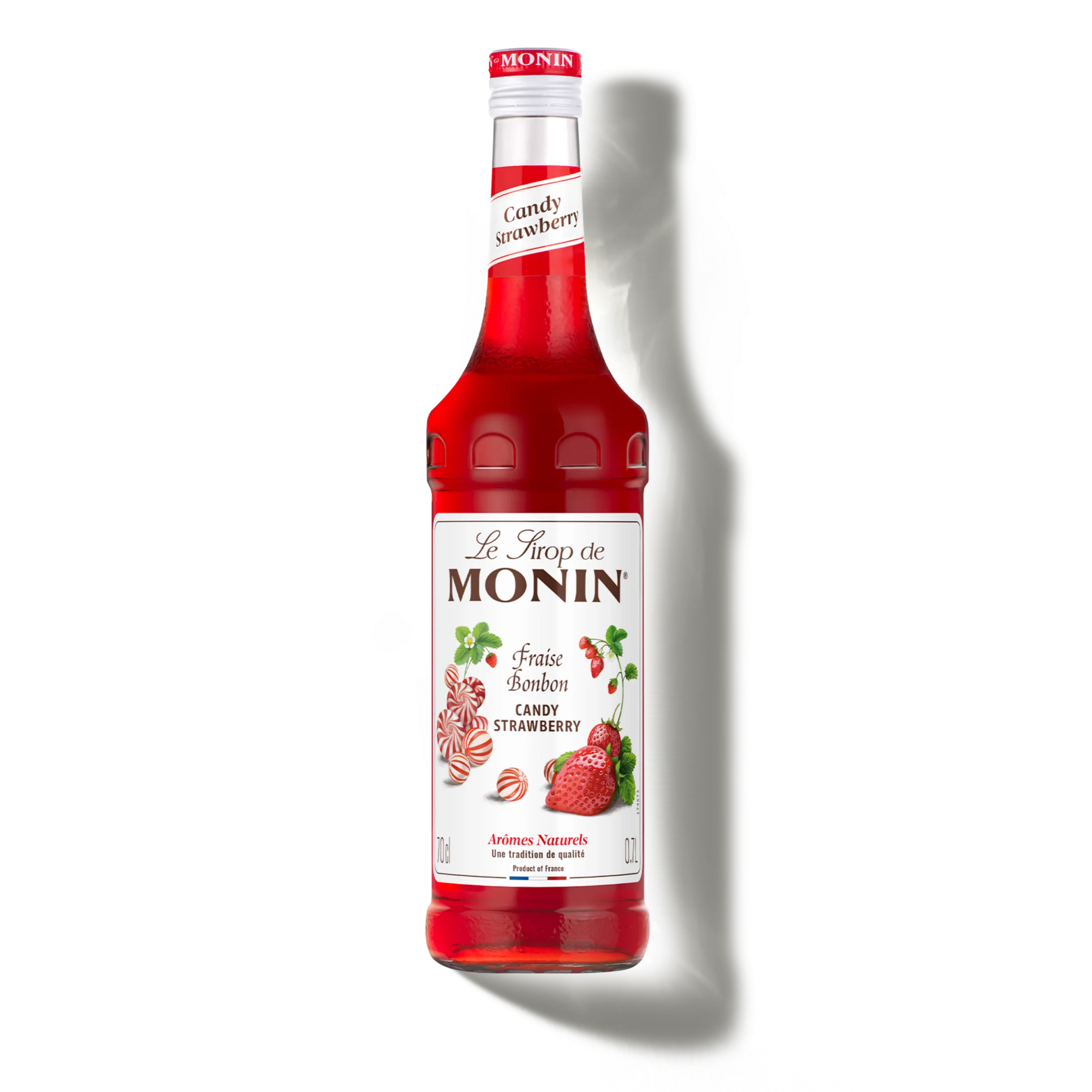 Le Sirop de MONIN Saveur Fraise Bonbon